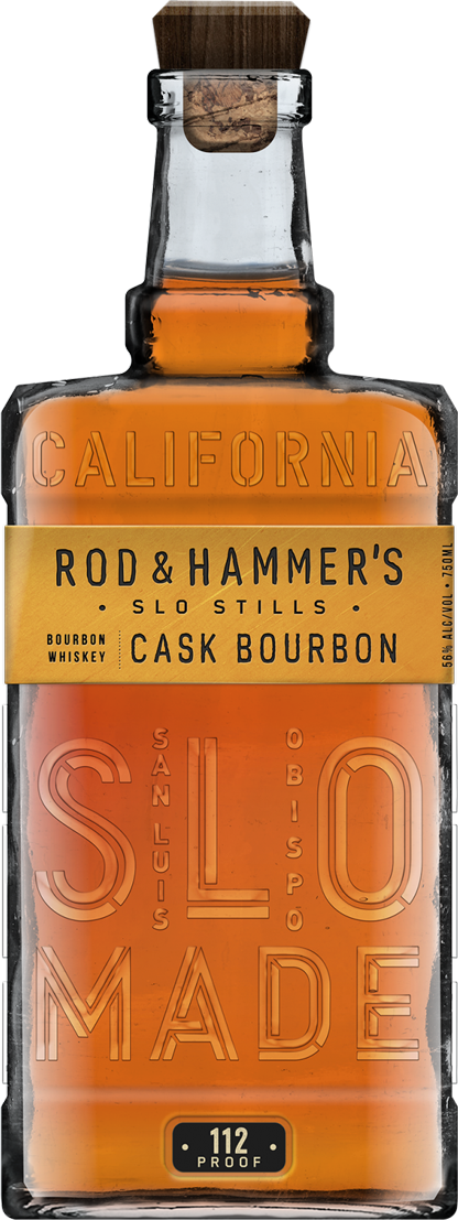 Rod & Hammer's SLO Stills Cask Strength Straight Bourbon Whiskey