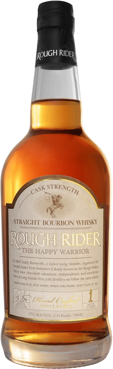 Rough Rider 'The Happy Warrior' Cask Strength Straight Bourbon Whisky