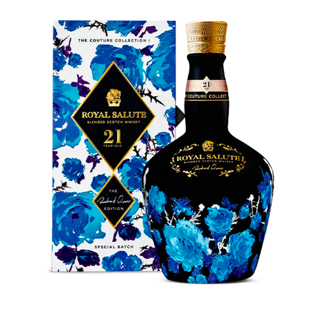 Royal Salute 21 Year Old 'Richard Quinn Edition: Black' Scotch Whisky