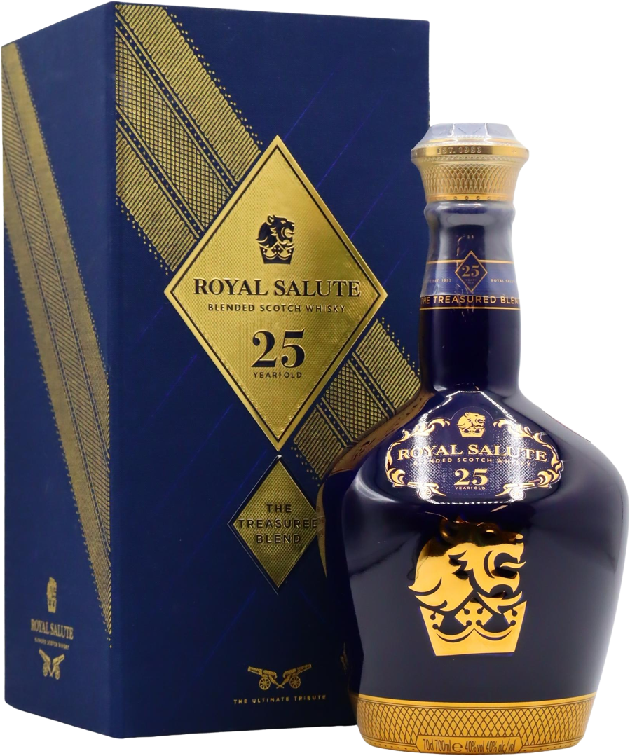 Royal Salute The Treasured Blend 25 Year Old Blended Scotch Whisky