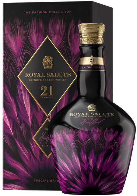 Royal Salute x Harris Reed 21 Year Old Fashion Edition Blended Scotch Whisky