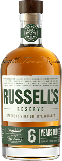 Russell's Reserve 6 Year Old Small Batch Kentucky Straight Rye Whiskey