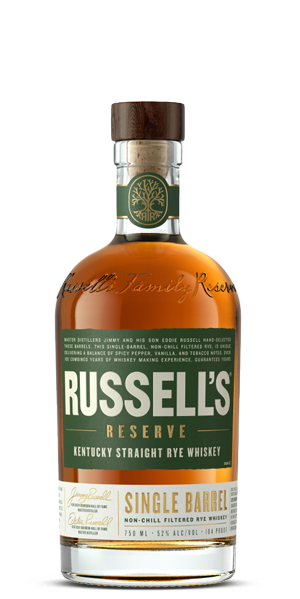 Russell's Reserve Single Barrel Kentucky Straight Rye Whiskey