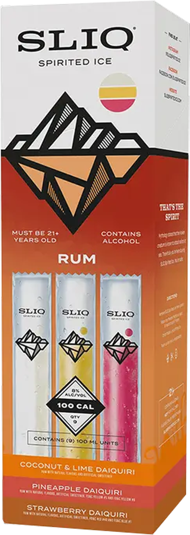 SLIQ Rum Cocktails Popsicle