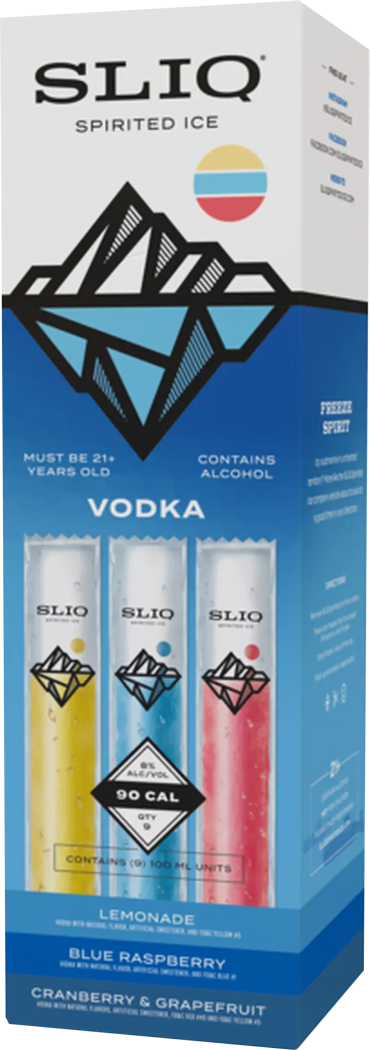 SLIQ Vodka Cocktails Popsicle