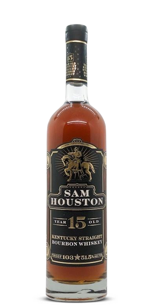 Sam Houston 15 Year Old 2021 Release No. 6 Kentucky Straight Bourbon Whiskey