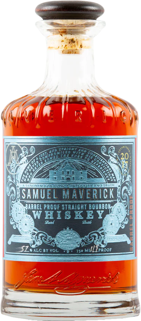 Samuel Maverick Barrel Proof Straight Bourbon Whiskey