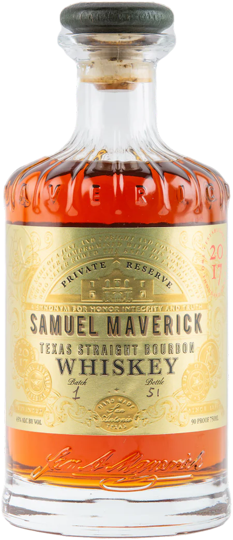 Samuel Maverick Private Reserve Straight Bourbon Whiskey