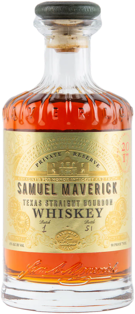 Samuel Maverick Private Reserve Straight Bourbon Whiskey