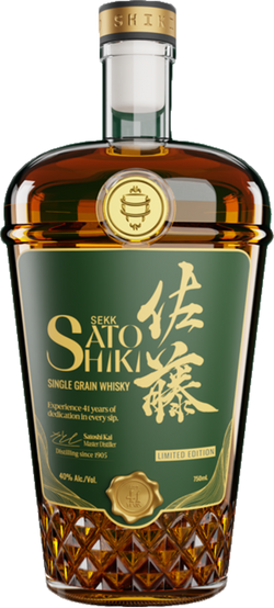 Sekk Sato Shiki 41 Year Old Single Grain Japanese Whiskey