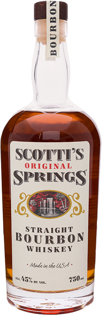 Scotti's Original Springs Straight Bourbon Whiskey