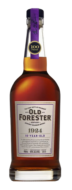 Old Forester 1924 10 Year Old Kentucky Straight Bourbon Whiskey