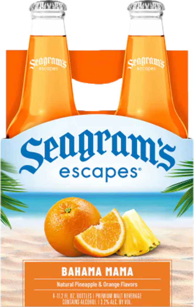 Seagram's Escapes Bahama Mama Orange & Pineapple Flavored Malt Beverage