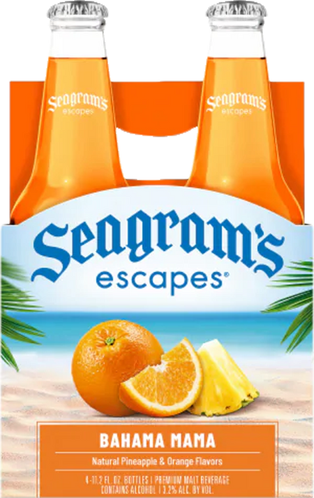 Seagram's Escapes Bahama Mama Orange & Pineapple Flavored Malt Beverage