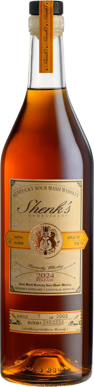 Shenk's Homestead Small Batch 2024 Release Kentucky Sour Mash Whiskey