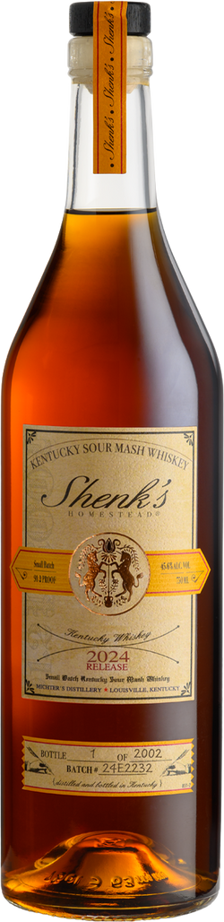 Shenk's Homestead Small Batch 2024 Release Kentucky Sour Mash Whiskey