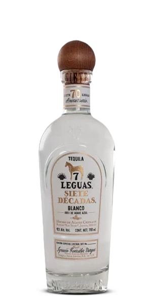 Siete Leguas Siete Décadas Blanco Tequila