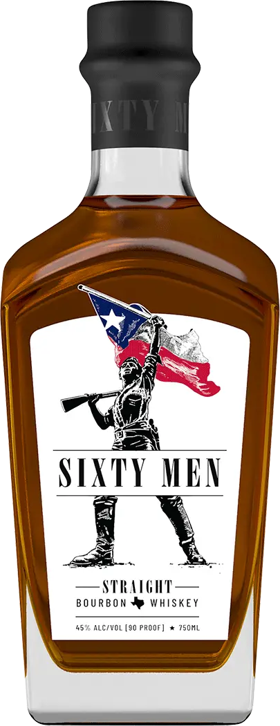 Sixty Men Straight Bourbon Whiskey