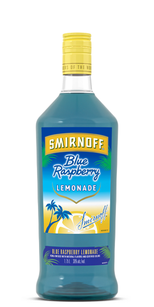 Smirnoff Blue Raspberry Lemonade Vodka (1.75L)