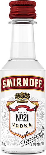 Smirnoff No. 21 Red Label Vodka (50mL)