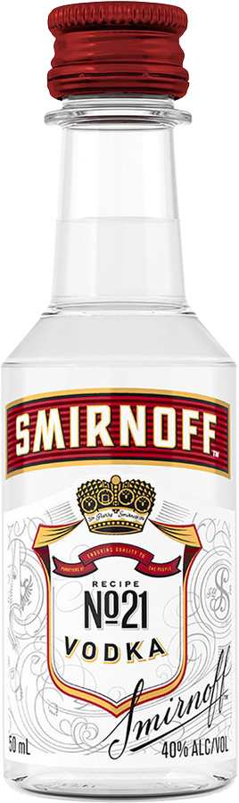Smirnoff No. 21 Red Label Vodka (50mL)