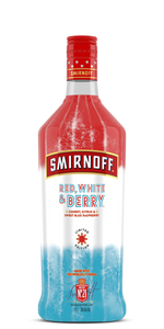 Smirnoff Red, White & Berry Vodka (1.75L)