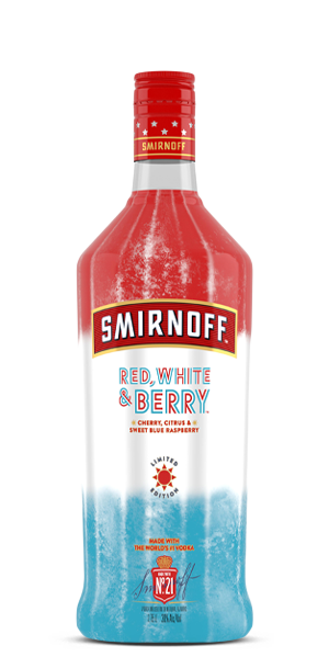 Smirnoff Red, White & Berry Vodka (1.75L)