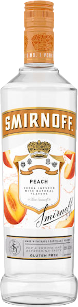 Smirnoff Twist of Peach Flavored Vodka