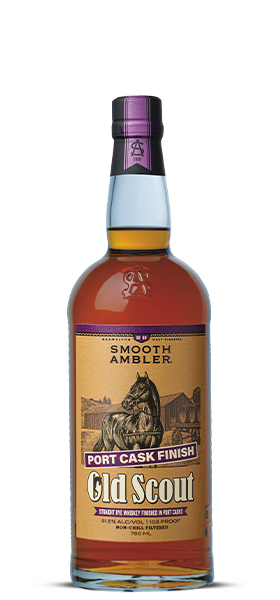 Smooth Ambler Old Scout Straight Rye Whiskey Port Finish