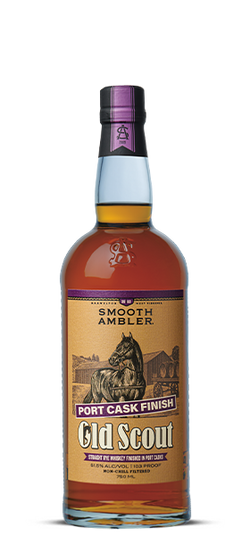 Smooth Ambler Old Scout Straight Rye Whiskey Port Finish