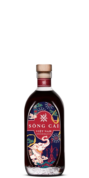 Sông Cái Việt Nam Spiced Rossele Flavored Gin (700mL)