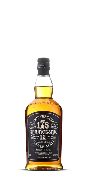 Springbank 12 Year Old 175th Anniversary Single Malt Scotch Whisky