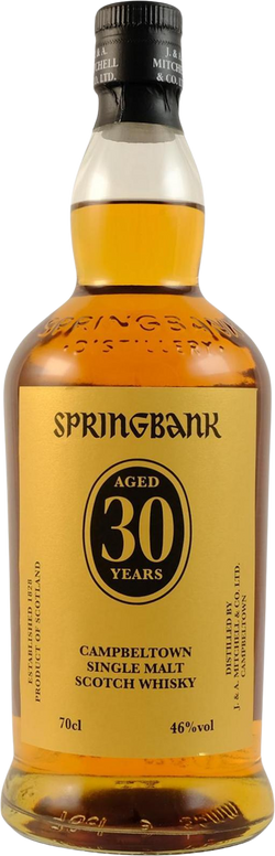 Springbank 30 Year Old Single Malt Scotch Whisky