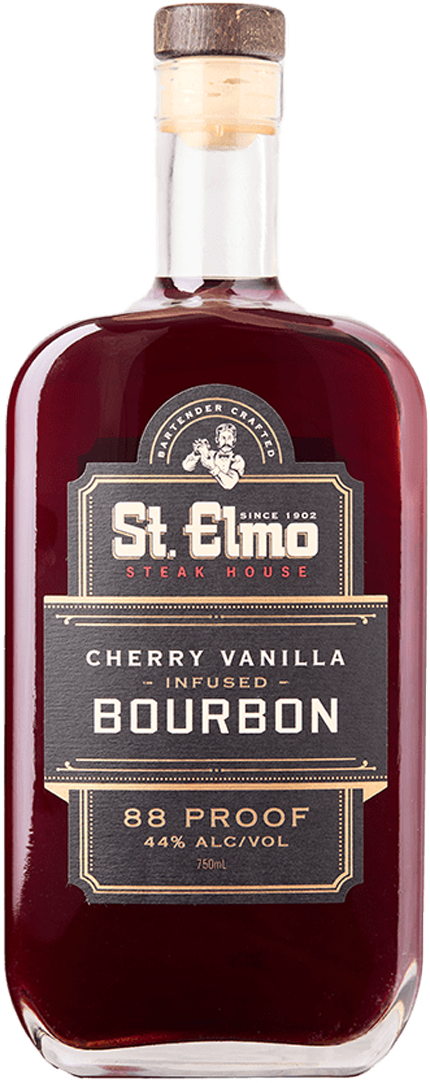 St Elmo Steak House Straight Bourbon Whiskey