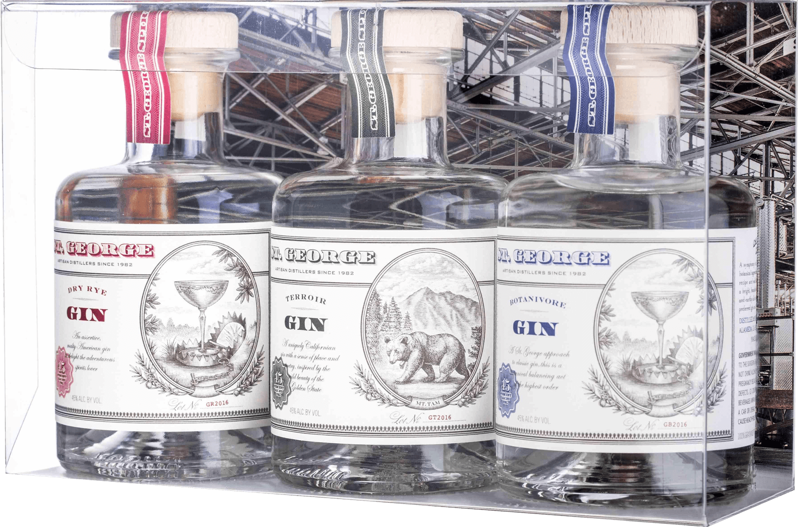 St. George Spirits Combo - Triple Pack Gin