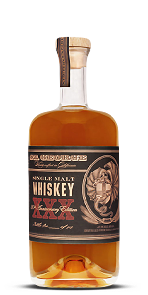 St. George XXX 30th Anniversary Edition Single Malt Whiskey