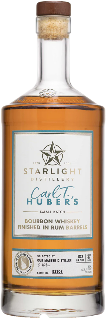 Starlight Distillery Carl T. Rum Barrel Finish Straight Bourbon Whiskey