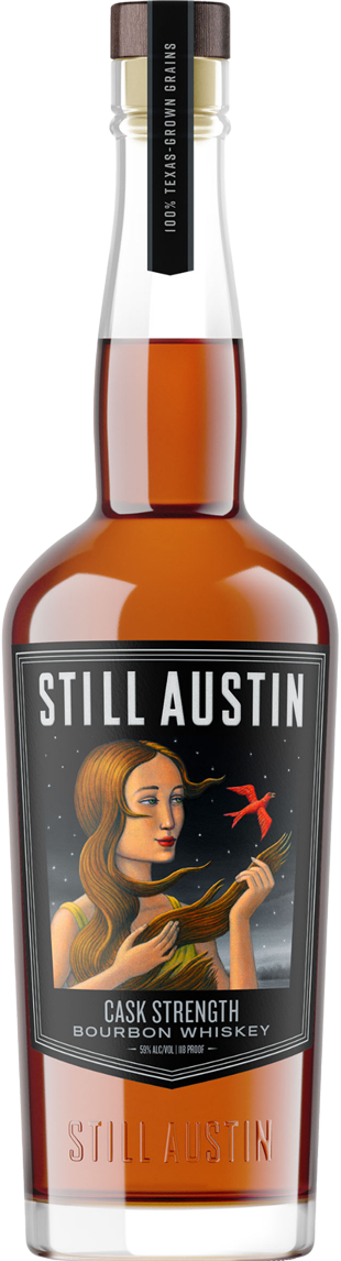 Still Austin Whiskey Co. Cask Strength Bourbon Whiskey