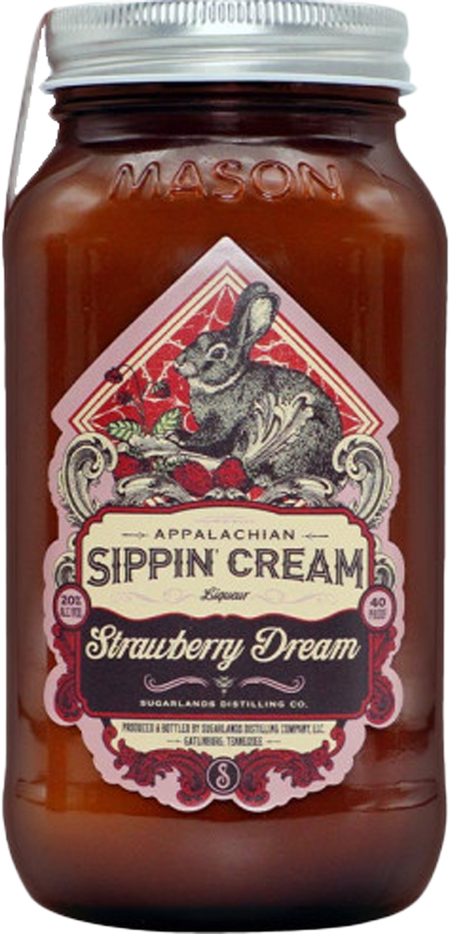 Sugarlands Shine Appalachian Sippin' Cream Strawberry Dream Cream Liqueur (50mL)