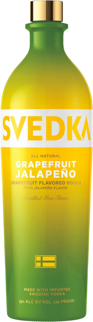 Svedka Grapefruit Jalapeno Vodka (375mL)