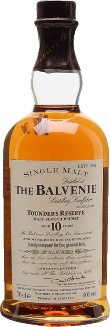 The Balvenie Founder's Reserve 10 Year Old Single Malt Scotch Whisky