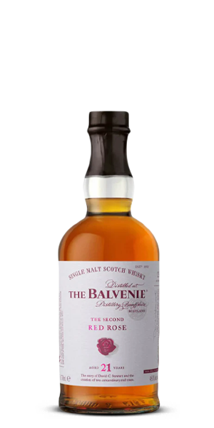 The Balvenie 'The Second Red Rose' 21 Year Old Single Malt Scotch Whisky