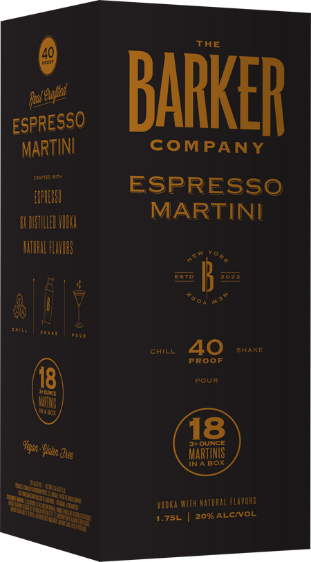 The Barker Company Espresso Martini (1.75L)