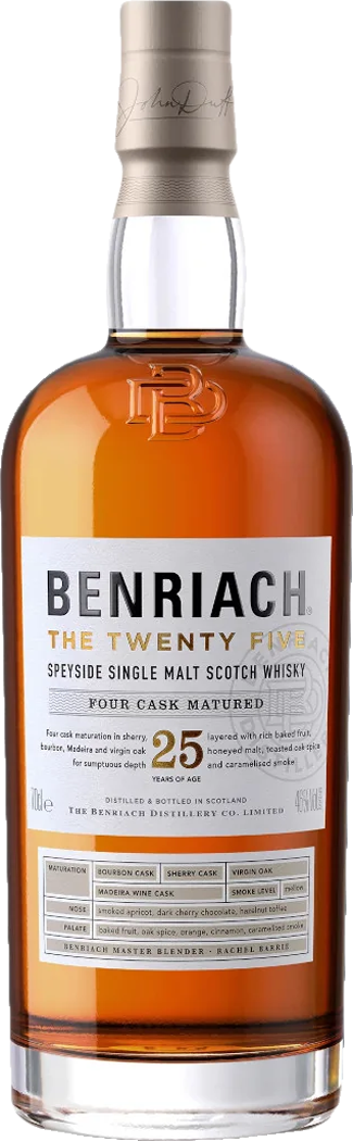 The BenRiach 25 Year Old Single Malt Scotch Whisky (700mL)