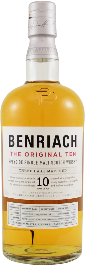 The BenRiach The Original 10 Year Old Single Malt Scotch Whisky (50mL)