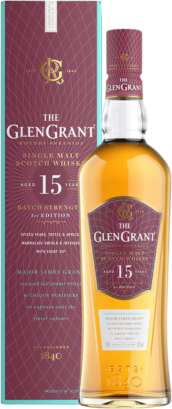The Glen Grant 15 Year Old Batch Strength 1st Edition Single Malt Scotch Whisky