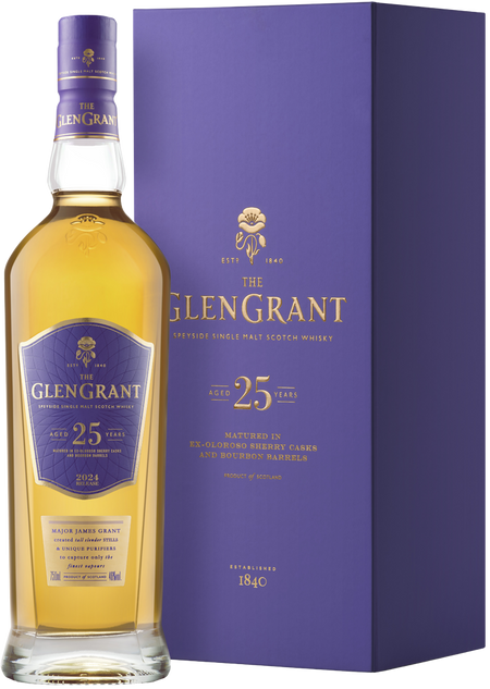 The Glen Grant 25 Year Old 2024 Release Single Malt Scotch Whisky