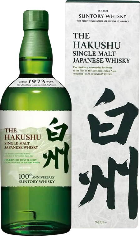 The Hakushu Distiller's Reserve 100th Anniversary Single Malt Whisky