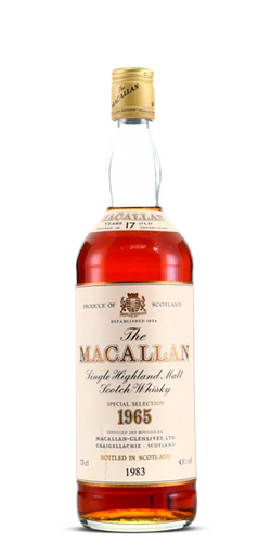 The Macallan 17 Year Old 1965 Special Selection