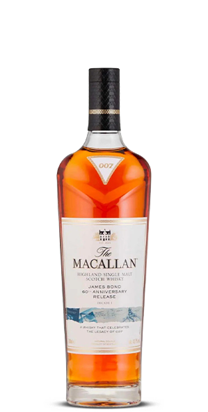 The Macallan James Bond 60th Anniversary Decade No. 1 Single Malt Scotch Whisky